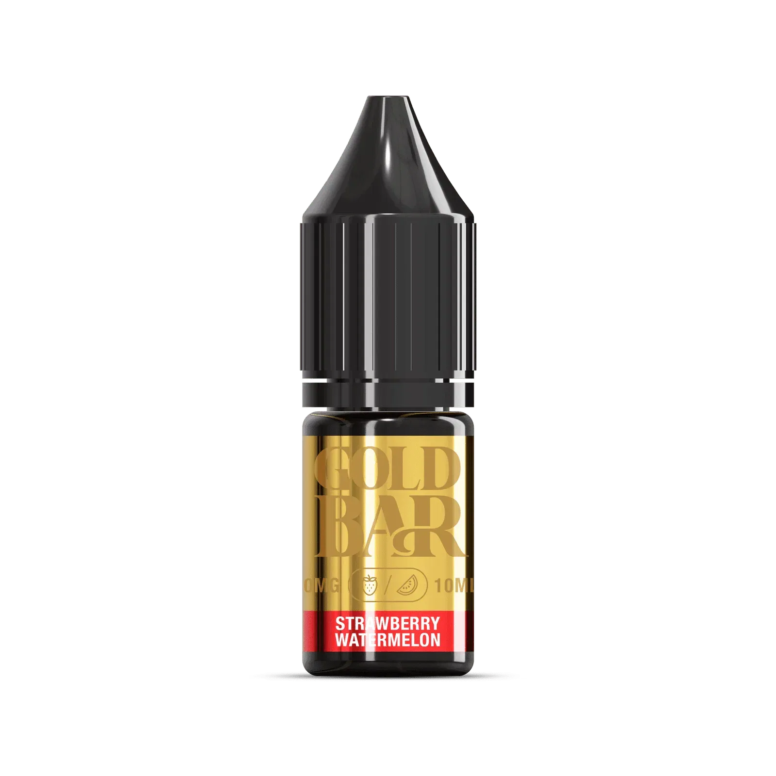 Botella de Gold Bar E-líquido tipo Sales de nicotina Strawberry Watermelon, Fresa Sandía