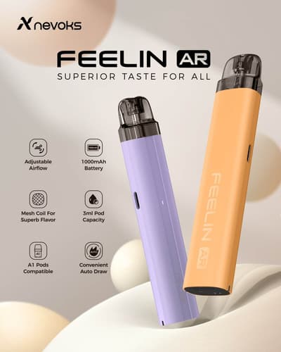 Nevoks Feelin AR cartel vaper rellenable Feelin AR