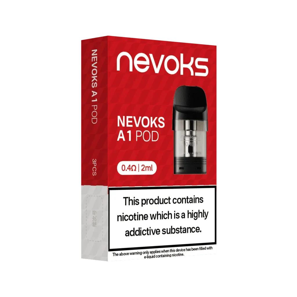 Nevoks Pod cartucho A1 disponibles para Feelin AR, Feelin A1, Feelin AX, Resistencia de 0,4 ohms