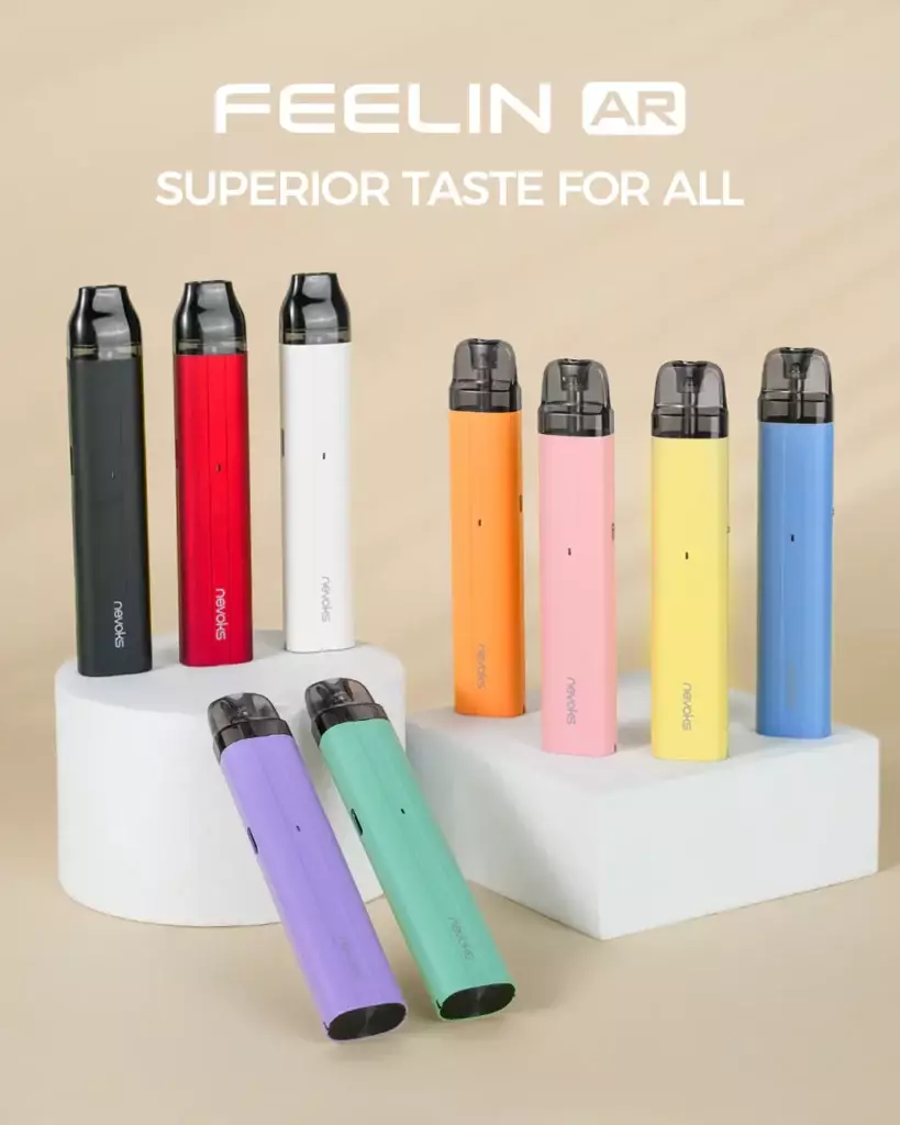 Nevoks Vaper Rellenable Feelin AR colores disponibles
