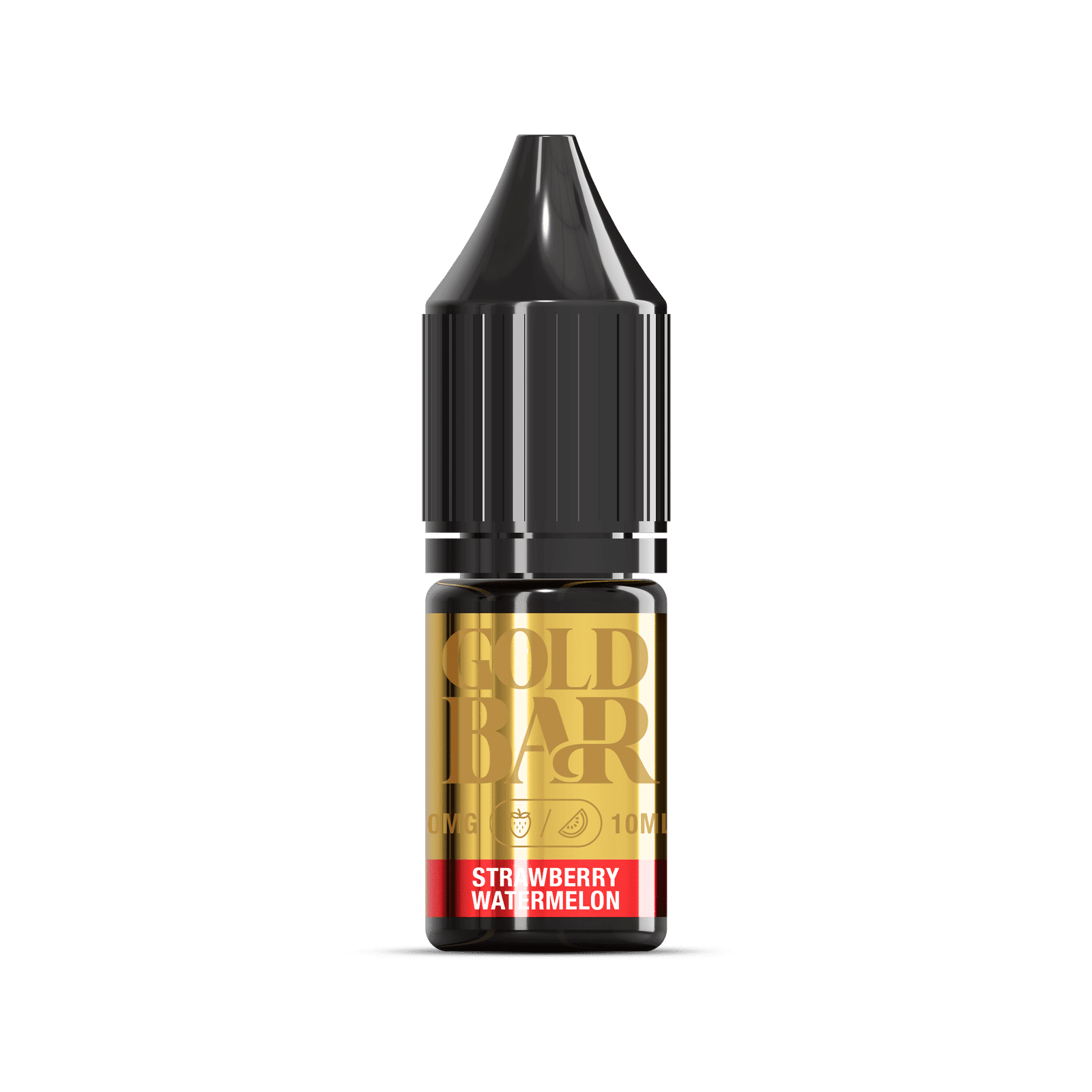 Botella de Gold Bar E-líquido tipo Sales de nicotina Strawberry Watermelon, Fresa Sandía